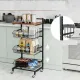 Стеллаж Costway Vroda мобильный в стиле Loft