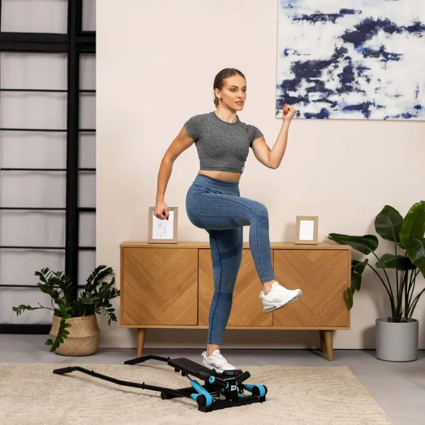 Степпер Hop-Sport HS-045S Slim голубой