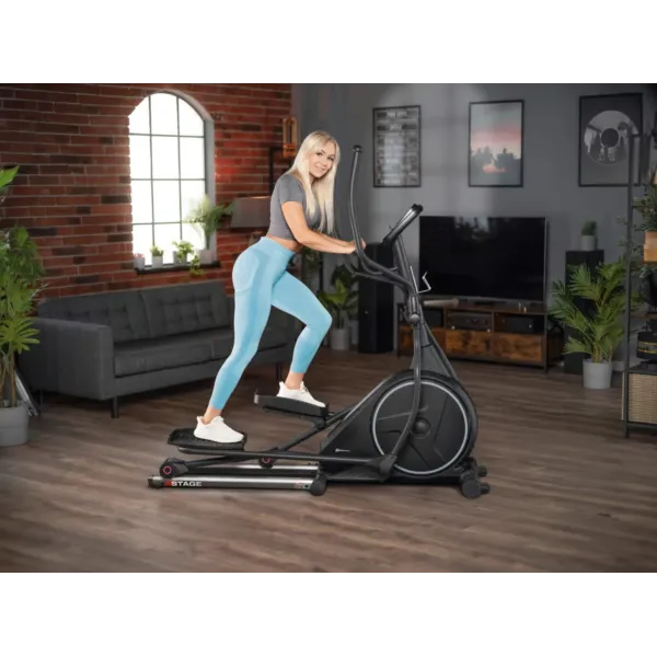 Орбітрек Hop-Sport HS-160CF Stage електромагнітний сірий