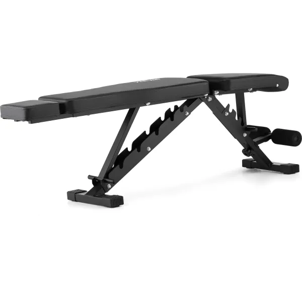 Складана регульована лавка для тренувань Gymtek XL500 з еспандерами