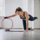 Кільце для пілатесу Gymtek армоване скловолокно 38см фіолетовий
