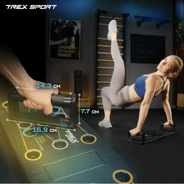 Дошка для віджимань Trex Sport TX-010PUB 12в1