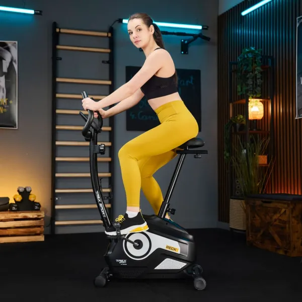 Велотренажер Trex Sport TX-400MB Reck магнітний чорно-білий