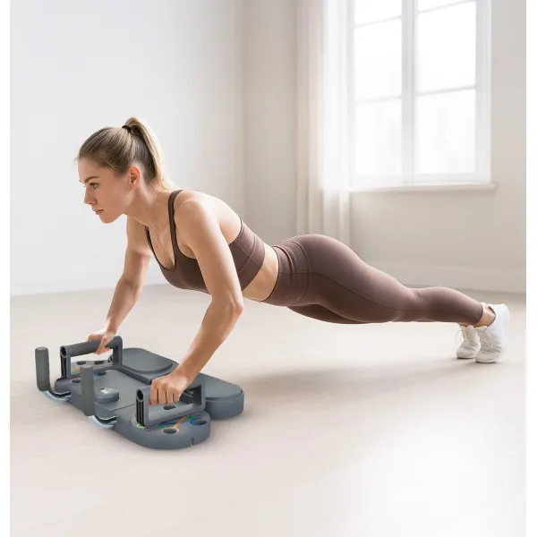 Дошка для віджимань Gymtek Multi Push Up Board сірий