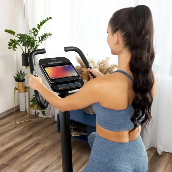 Велотренажер Gymtek XB6000 електромагнітний синій