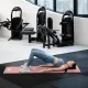 Килимок (мат) для фітнесу Queenfit NBR 1,5см рожевий