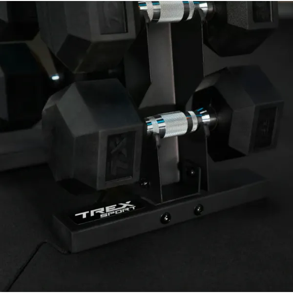 Стійка-піраміда для зберігання 5 пар гантелей Trex Sport TX-055DR