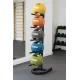 М'яч медбол 5кг York Fitness із двома ручками, помаранчевий