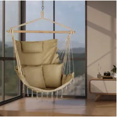 Бразильское кресло - гамак Outtec Boho Sois XXL бежевый