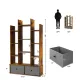 Стелаж Costway Drawer в стилі Loft
