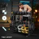 Стійка 3-рівнева для гантелей, грифів та гирь Trex Sport TX-075DR