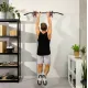Турник универсальный на стену и потолок Hop-Sport HS-2006K с перчатками