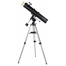 Телескоп Bresser Galaxia II 114/900 EQ Solar Carbon с солнечным фильтром и адаптером для смартфона (4614909)