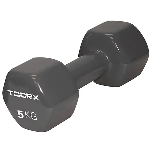 Гантель для фитнеса Toorx Vinyl 5 кг (MV-5)