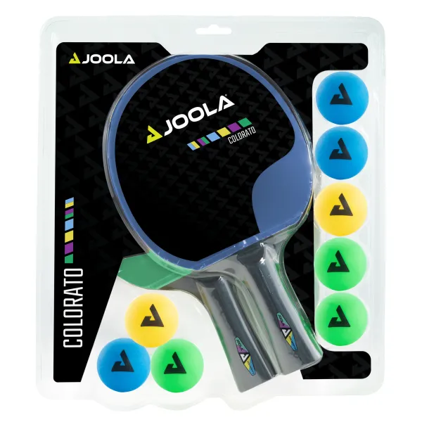 Набір для настільного тенісу Joola Colorato 2 Bats 8 Balls (54814)