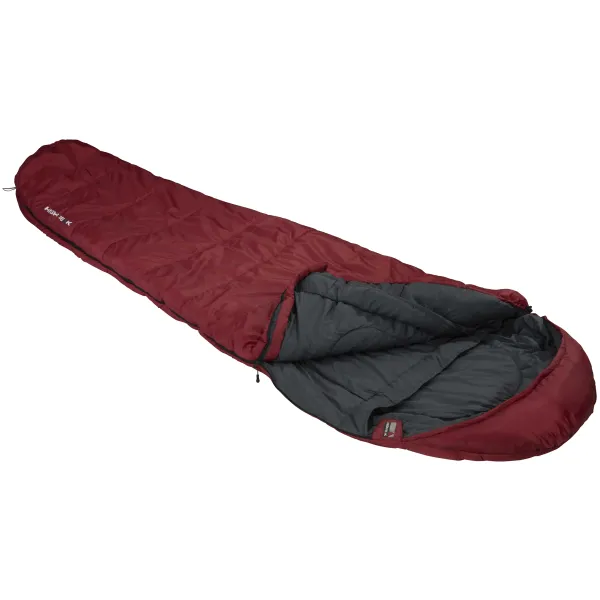 Спальний мішок High Peak TR 300/0°C Dark Red/Grey Left (23066)