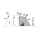 Намет п'ятимісний Easy Camp Hamra 5 (120495)