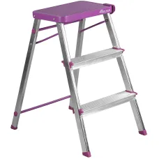 Лестница Rolser Taburete M/3 3 ступени Malva (MET3001-1013)