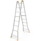Телескопическая лестница Colombo Pratic 4+5 Steel (PRATIC4+5ACC)