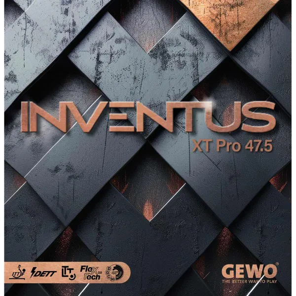 Ракетка для настільного тенісу Gewo Zoom Pro OFF-, Inventus XT Pro 47.5+Elaxxon 45.0, ST (1163800003)