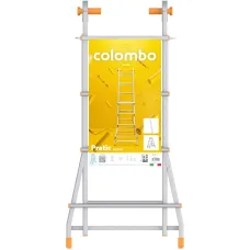 Телескопическая лестница Colombo Pratic 5+5 Steel (PRATIC5+5ACC)