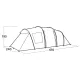 Намет шестимісний Easy Camp Leka Twin 6 (120492)