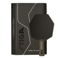 Ракетка для настольного тенниса Stiga Pro Carbon Plus Cybershape 5 Star FL (1215-0401-35)
