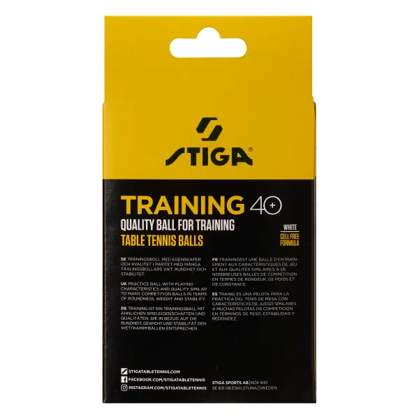Мячи для настольного тенниса Stiga Training ABS 12 шт (1110-2610-12)