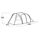 Намет п'ятимісний Easy Camp Hidra 5 (120491)