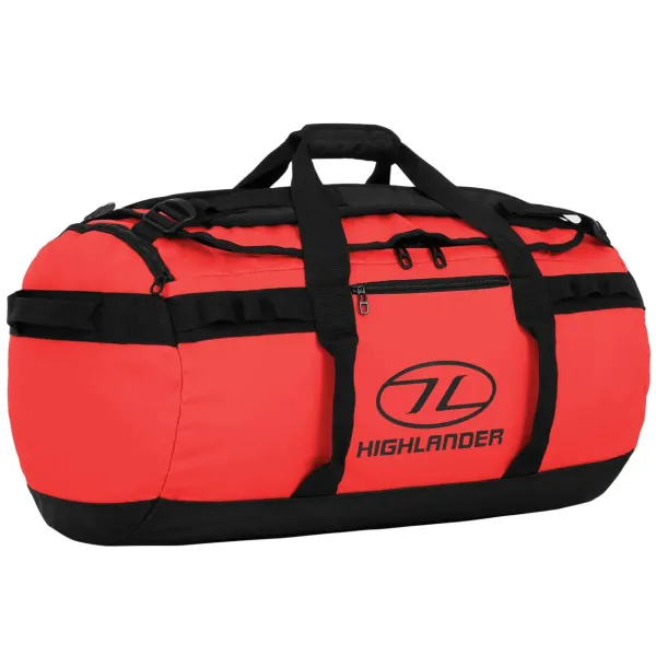 Сумка дорожня водозахисна Highlander Storm Kitbag 65L Red (DB123-RD)