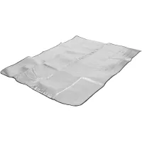 Термоковдра туристическая Highlander Thermo Survival Blanket 195 х 140 см Серебристая (CS003)