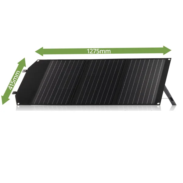 Портативное зарядное устройство солнечная панель Bresser Mobile Solar Charger 60 Watt USB DC (3810050)