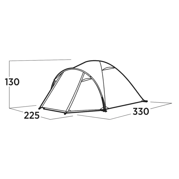 Намет чотиримісний Easy Camp Setesdal 4 (120478)