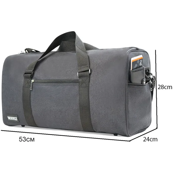 Сумка дорожня TravelZ  Basics Black (604395)