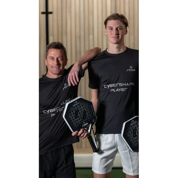 Ракетка для падел тенниса Stiga Racket Cybershape 18K (2202-1701-03)