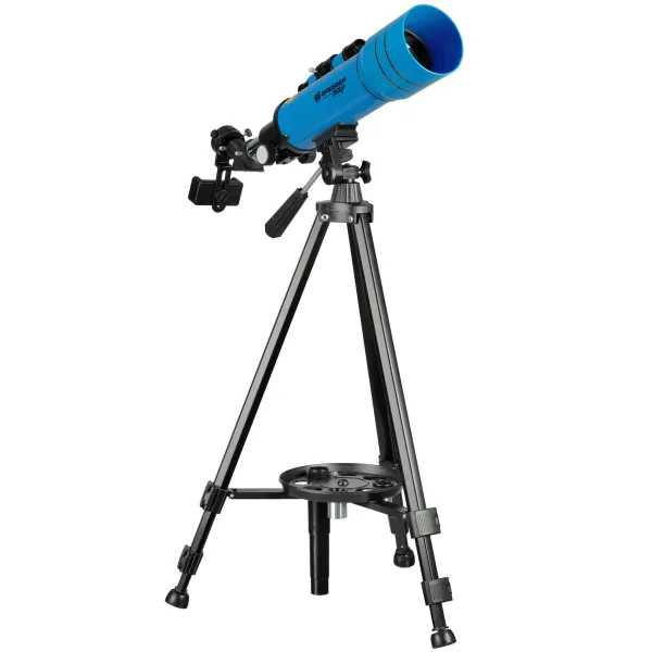 Телескоп Bresser Junior 70/400 Blue с адаптером для смартфона + рюкзак (8850610WX)