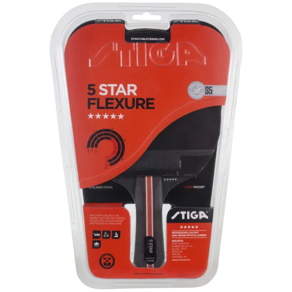 Ракетка для настільного тенісу Stiga Flexure 5 Star FL (1215-4016-01)