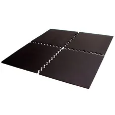 Коврик пазл Toorx Interlocking 4 элемента 61 х 61 х 1,2 см Antracite (MAT-60)
