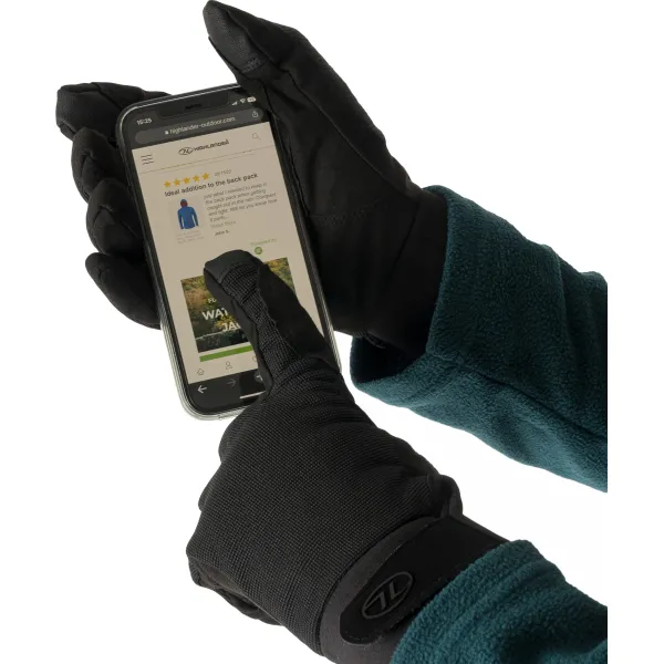 Перчатки водонепроницаемые Highlander Aqua-Tac Waterproof Gloves Black XL (GL095-BK-XL)