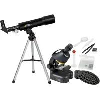 Мікроскоп National Geographic Junior 40x-640x + Телескоп 50/360 з кейсом (9118200)