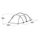 Намет чотиримісний Easy Camp Hemsedal 4 (120475)