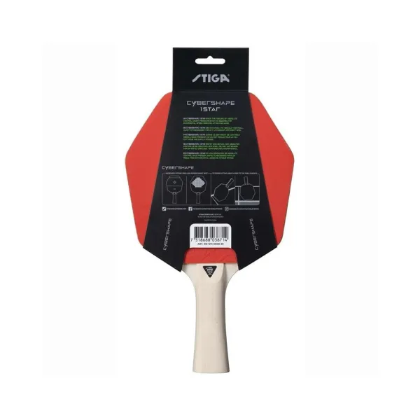 Ракетка для настільного тенісу Stiga Cybershape 1 Star FL (1211-0906-35)