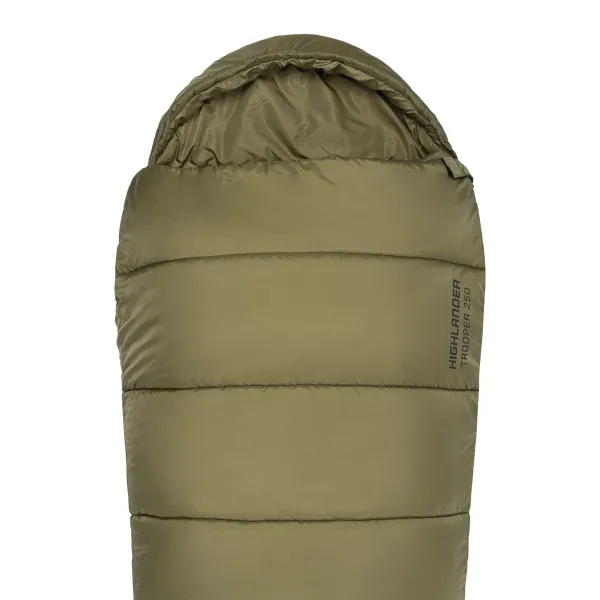 Спальний мішок Highlander 250/+5°C Ranger Green Left (SB252-RG)