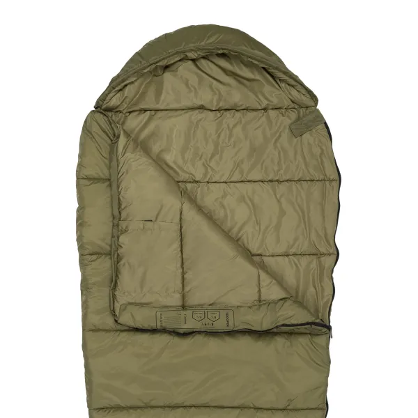 Спальний мішок Highlander 250/+5°C Ranger Green Left (SB252-RG)