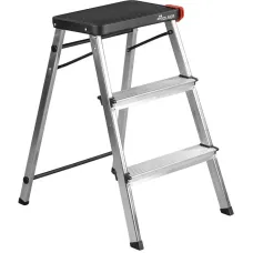 Лестница Rolser Taburete M/3 3 ступени Черный (MET3001-1023)